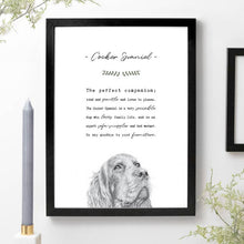 Cocker Spaniel A4 Print