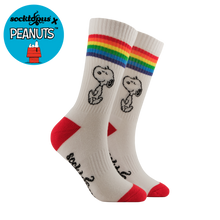 Snoopy Pride Athletic Socks - Peanuts: UK 5-11
