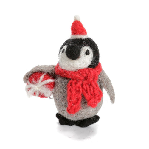 Baby Penguin with Present