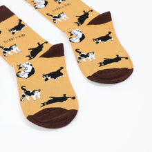 Cat Bamboo Socks – Brown