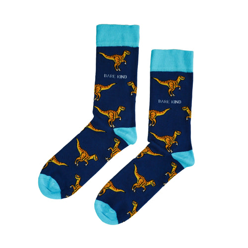 Velociraptor Bamboo Socks – Save the Velociraptors