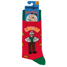 Wallace Cheese Socks - Wallace and Gromit - UK: 9-12