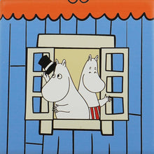 Moomin House Coasters Set of 4 Ceramic Boxed
