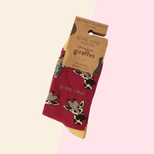 Giraffe Bamboo Socks – Save the Giraffes