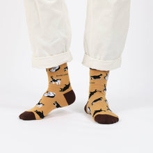 Cat Bamboo Socks – Brown