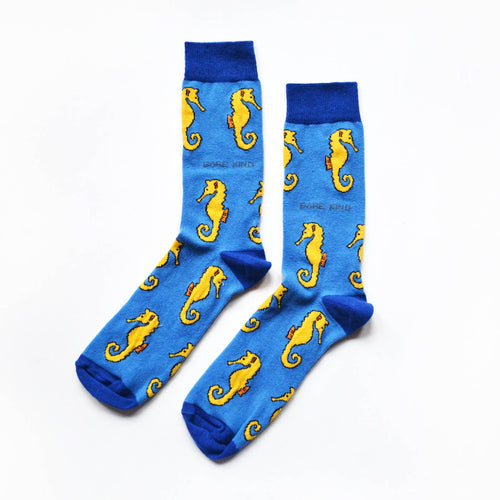Seahorse Bamboo Socks – Save the Seahorses