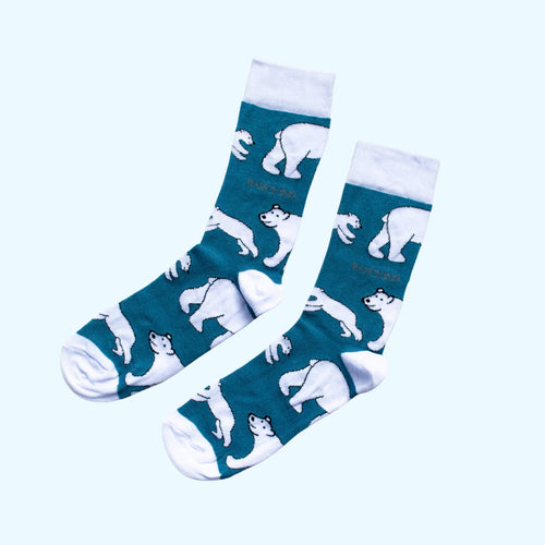 Polar Bear Bamboo Socks – Save the Polar Bears