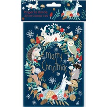 Wild Wood Hideaway Advent Calendar Card