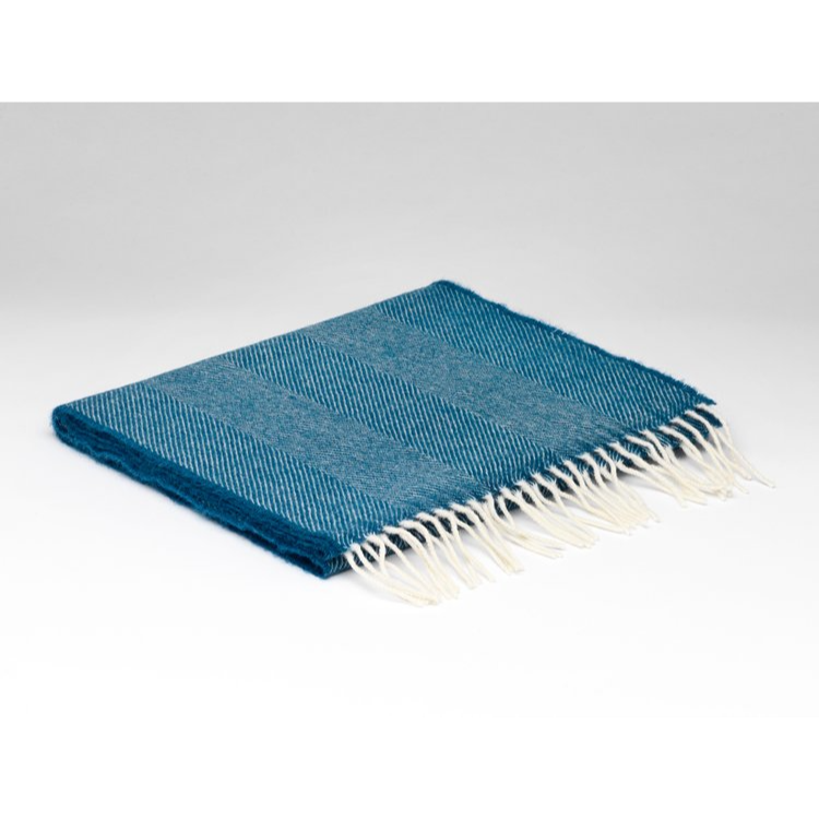 McNutt Merino Lambswool Scarf - Kingfisher