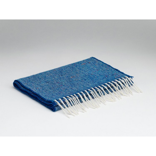 McNutt Lambswool Merino Scarf - Ocean Tweed