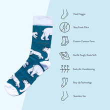 Polar Bear Bamboo Socks – Save the Polar Bears