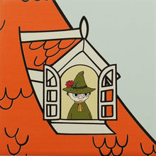 Moomin House Coasters Set of 4 Ceramic Boxed