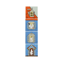 Moomin House Coasters Set of 4 Ceramic Boxed