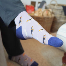 Dog Bamboo Socks – Purple