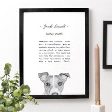 Jack Russell A4 Print