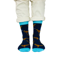 Velociraptor Bamboo Socks – Save the Velociraptors