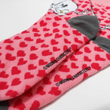 Moomin Heart Socks - worn