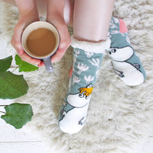 Moomin Floral Slipper Socks by House of Disaster