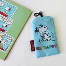 Peanuts Be Happy Eco Shopper - repeat pattern reverse