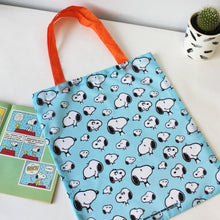 Peanuts Be Happy Eco Shopper - clip on pouch