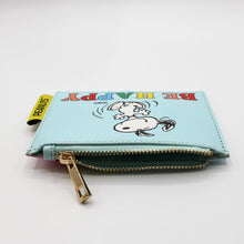 Peanuts Be Happy Zip Purse - in hand