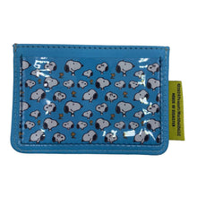 Peanuts Bus Cardholder - reverse Snoopy print