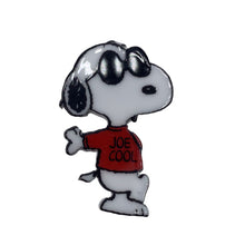 Peanuts Joe Cool Brooch - on denim