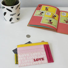 Peanuts Love Zip Purse - card slots