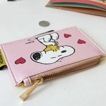 Peanuts Love Zip Purse - Snoopy and Woodstock detail