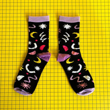 I Speak Fluent Cat Socks - illustration detail