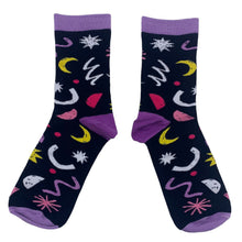 I Speak Fluent Cat Socks - worn