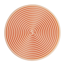 Speks Slabs circle groove orange silicone sensory sticker