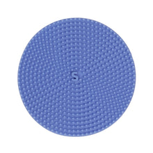 Speks Slabs circle static blue silicone sensory sticker