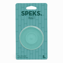 Speks Slabs Circle Path Green sensory sticker in its packaging