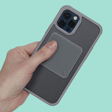 Speks Slabs square groove grey sensory sticker on a phone