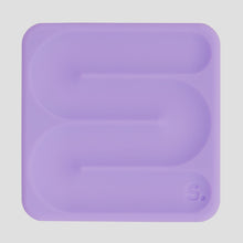 Speks Slabs square path purple silicone sensory sticker