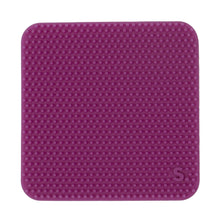 Speks Slabs square static purple silicone sensory sticker