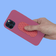 Speks Slabs tab mesh pink sensory sticker on a phone