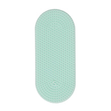 Speks Slabs tab static teal silicone sensory sticker