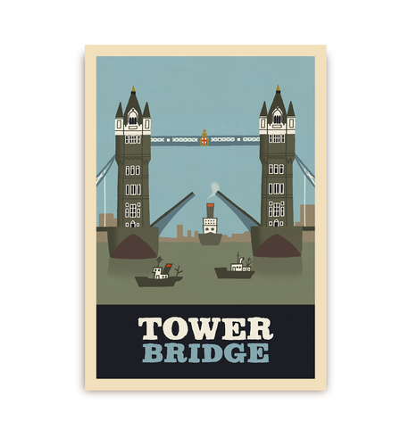 Tower Bridge Postcard