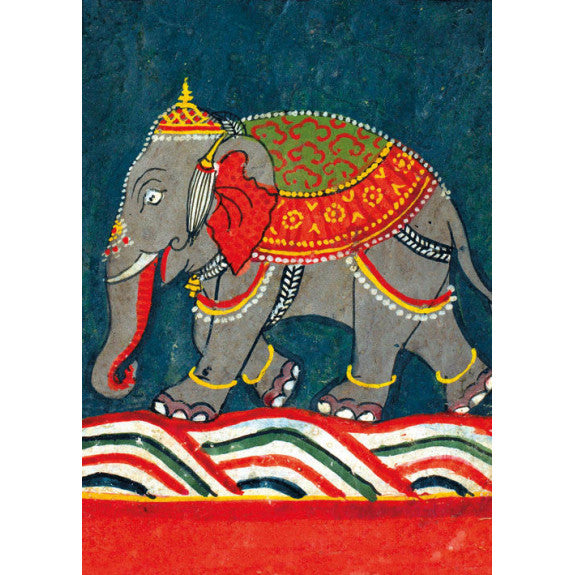 The British Library Card - Caparisoned Elephant