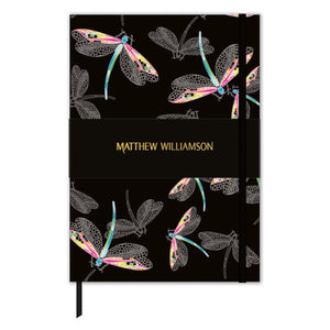 Deluxe Journal - Matthew Williamson Dragonflies