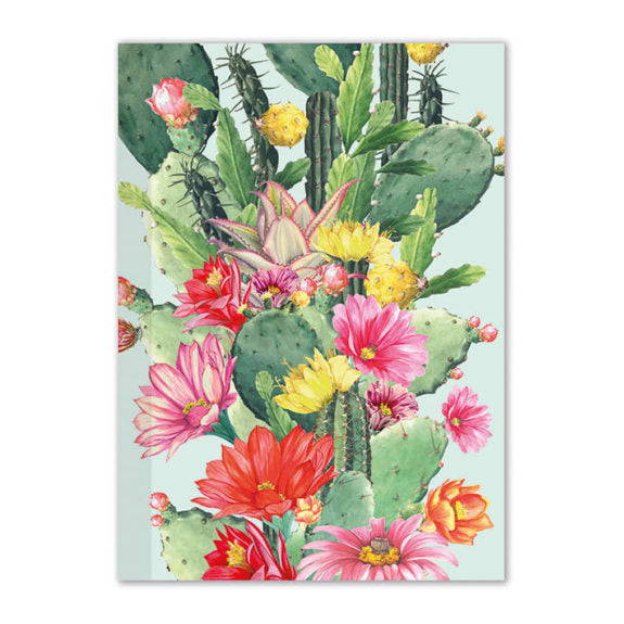 Deluxe Mini Notebook - Matthew Williamson Cactus Flowers
