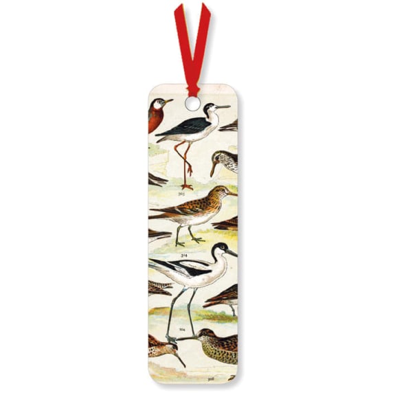 English Wading Birds Bookmark