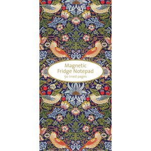 Magnetic Notepad - V&A William Morris Strawberry Thief