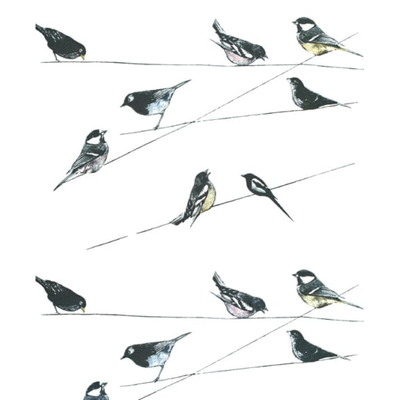 V&A Card - Garden Birds Wallpaper