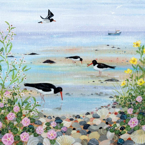 Coast & Country Card - Oystercatchers