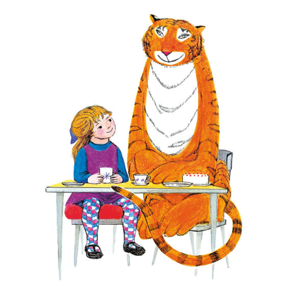 The Illustrators Card - Sophie and Tiger