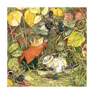 The Illustrators Card - Blackberry Picking