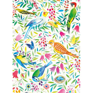Sarah Campbell Card - Bird Garden